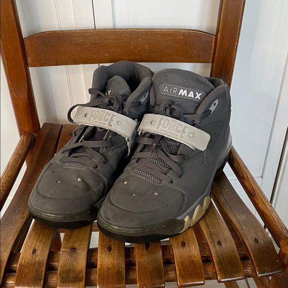 Nike Air Force Max Men's Wolf Gray Athletic Shoes Sz 11